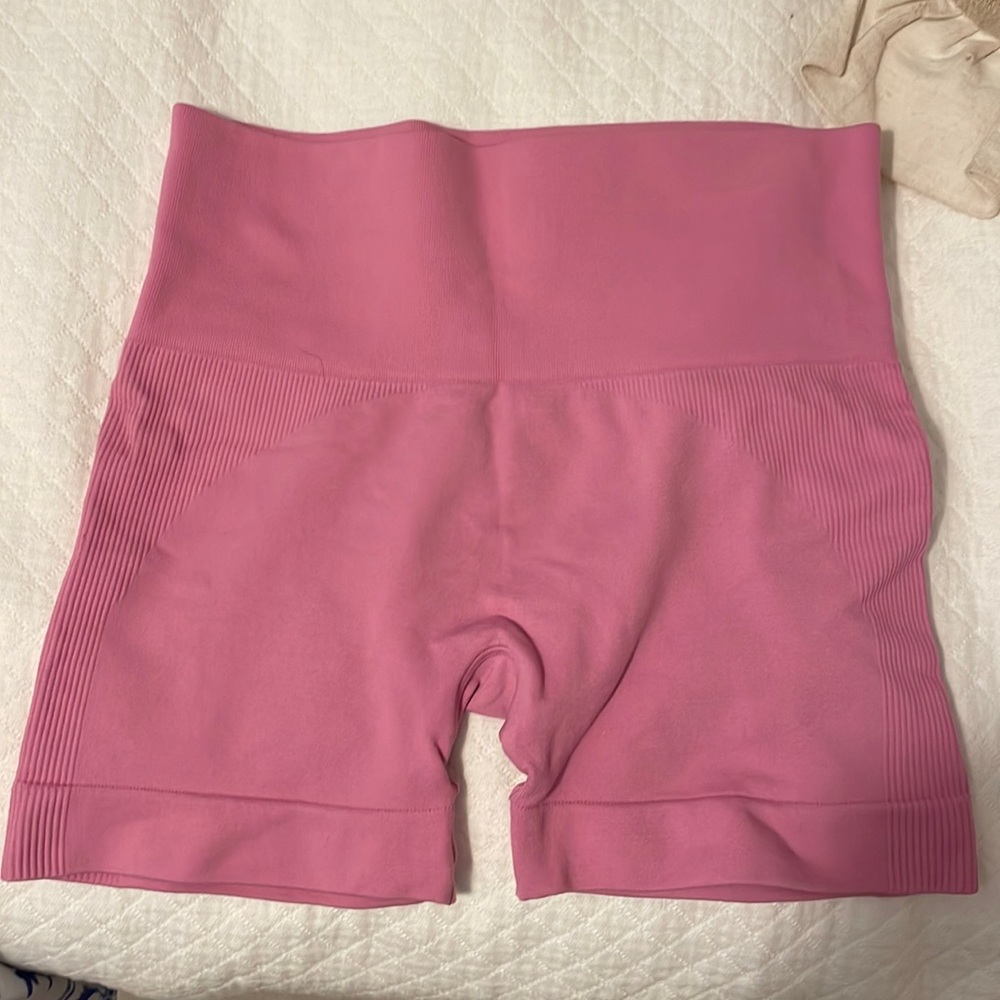 Set Active Sculptflex Bike Shorts in Flamingo